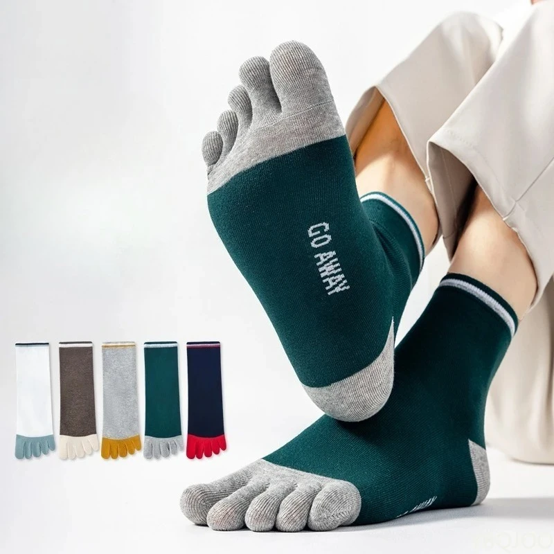 5 paar modieuze herensokken vo - Toe Sock Split recensie en prijs