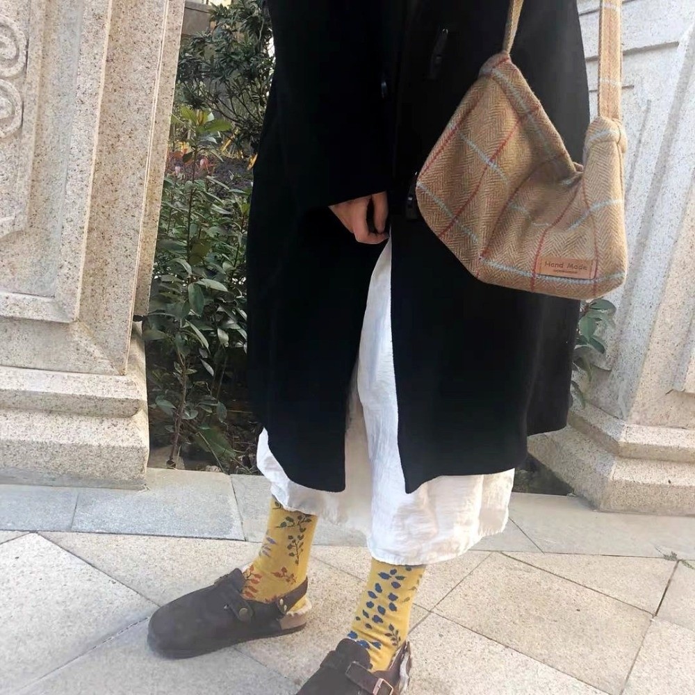 Japanse stijl jacquard tabi so - Toe Sock Split recensie en prijs