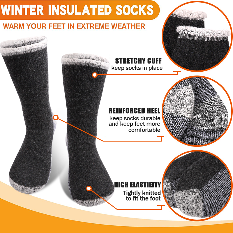 1 paar warme sokken van merino - Wool Hiking Sock recensie en prijs